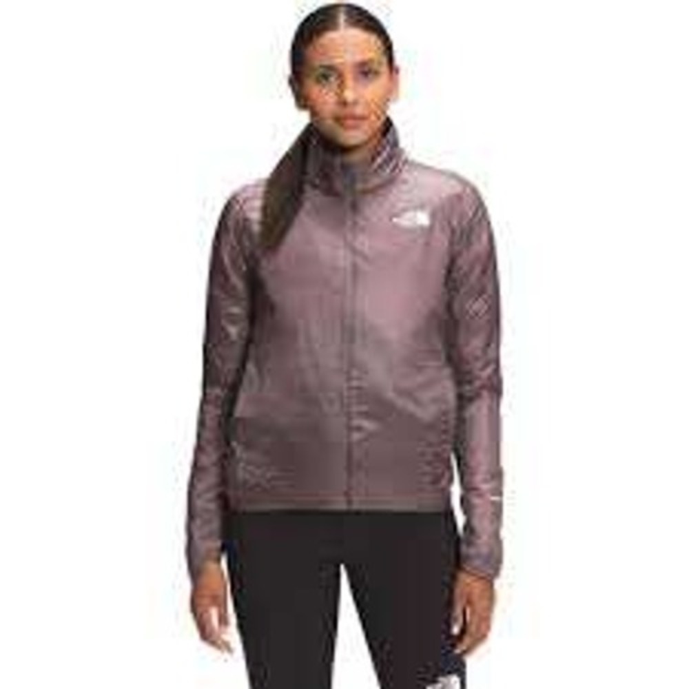 The North Face Womens Mauve Lightweight Running Windbreaker Jacket Large L‎